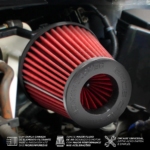 Filtro Ar Esportivo Duplo Fluxo 15x15 Astra Corsa Celta - Imagem 5