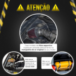 Filtro Ar Esportivo Duplo Fluxo 15x15 Astra Corsa Celta - Imagem 6