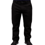 Calça Brim 1/2 Cós EQPRO Preta com 4 Bolsos - Imagem 4