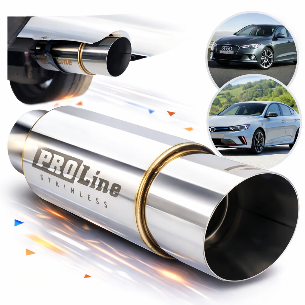 Abafador Esportivo Burn HJA113 em Aço Inox – Race Chrome