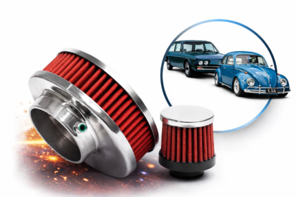 Filtro De Ar Carburador Redondo Vintage Fusca Kombi RC053