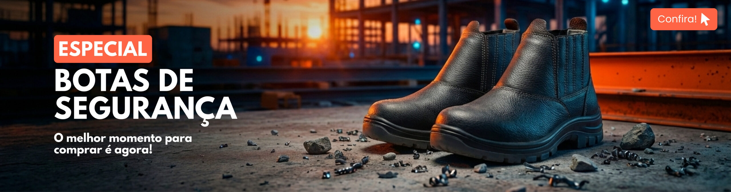 bota botina de segurança