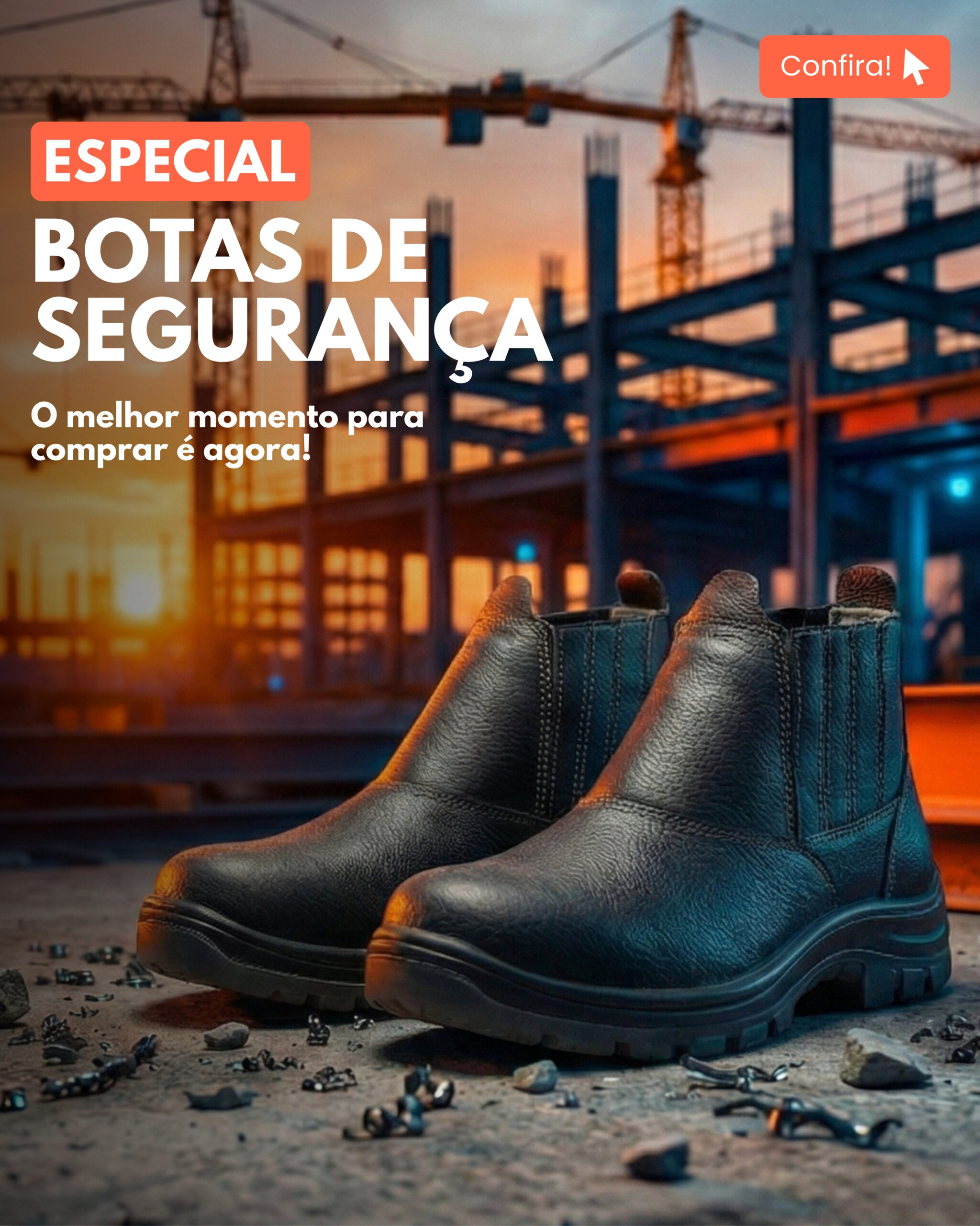 bota de segurança