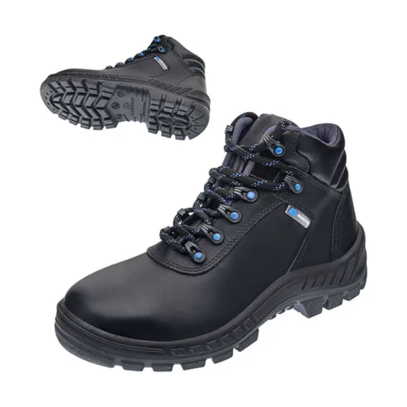 Bota Botina de Segurança com Cadarço 70B22 em Microfibra Marluvas