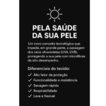 Camiseta 50+ UV com Proteção Solar - Imagem 7