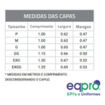 Capa de PVC Forrada Tamanho GG - Imagem 3